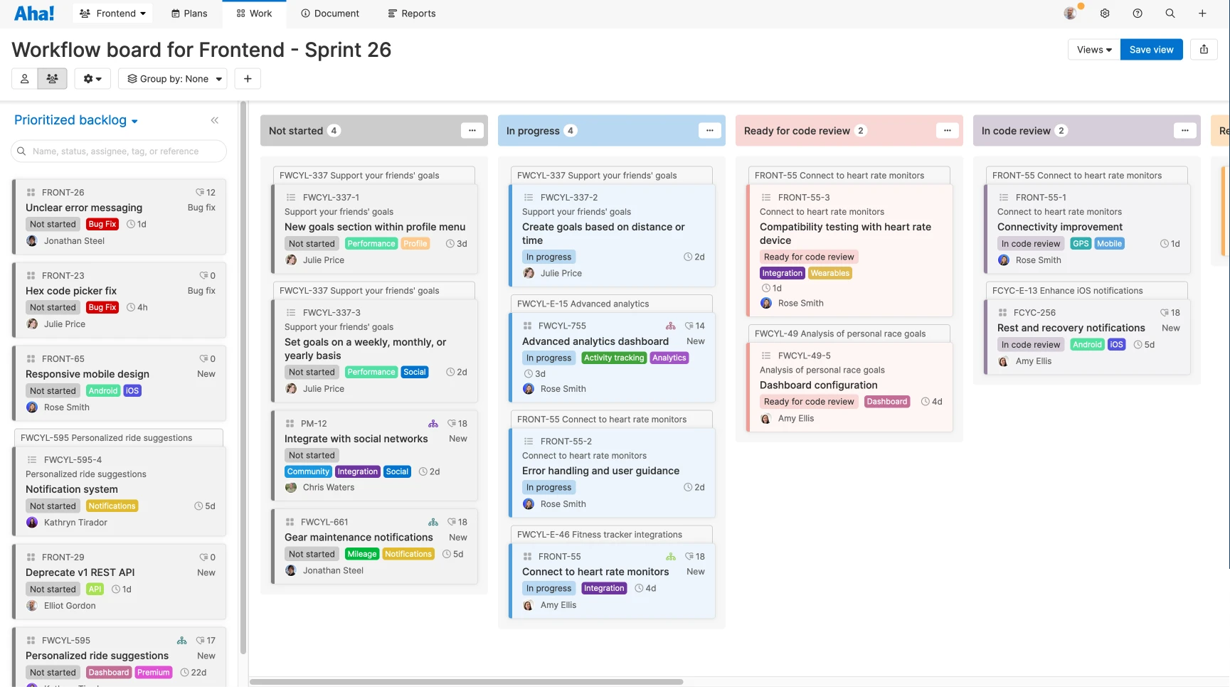 Develop / Agile methodologies - Go kanban
