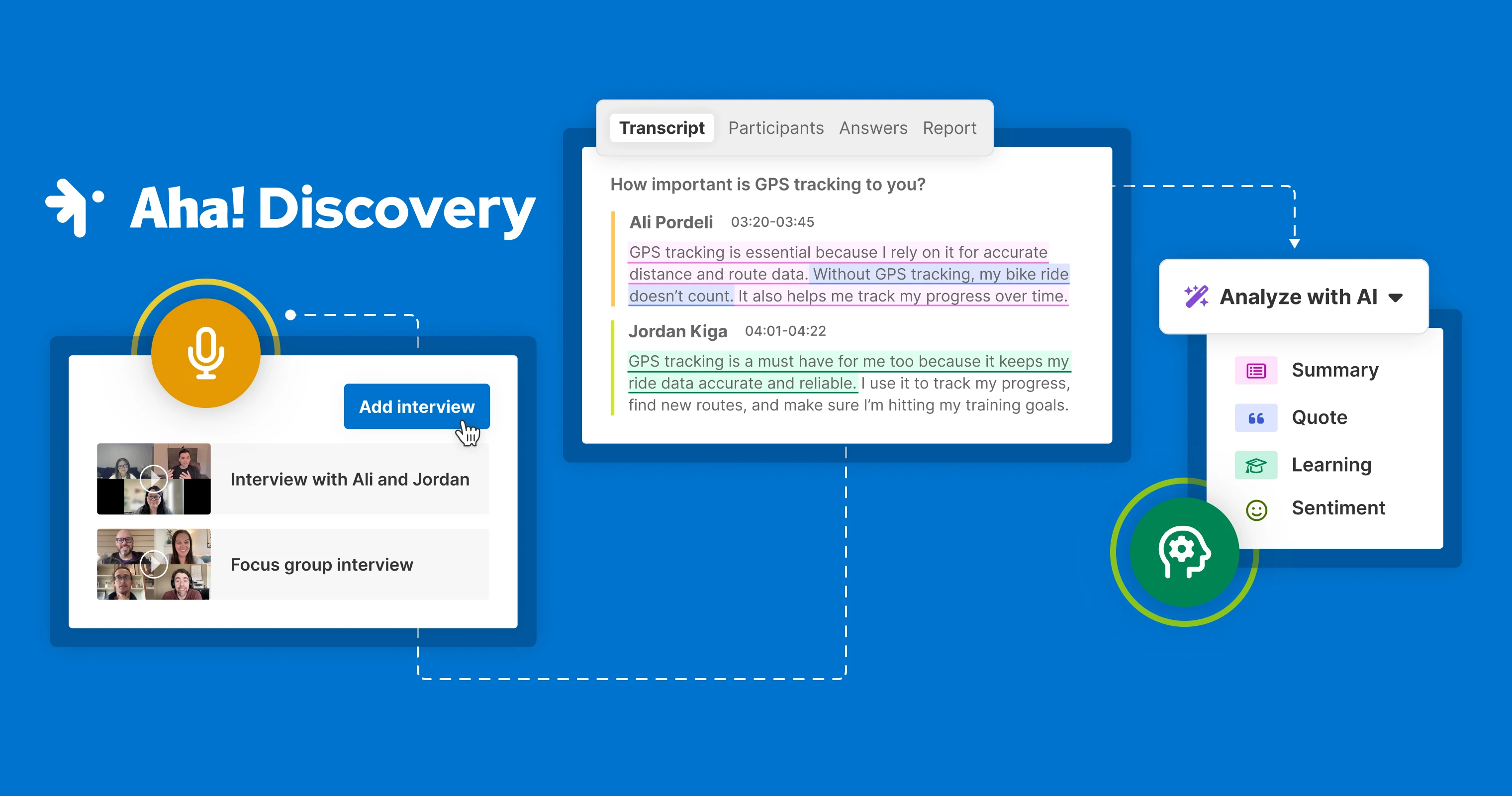 Introducing Aha! Discovery — the new way to manage customer interviews 