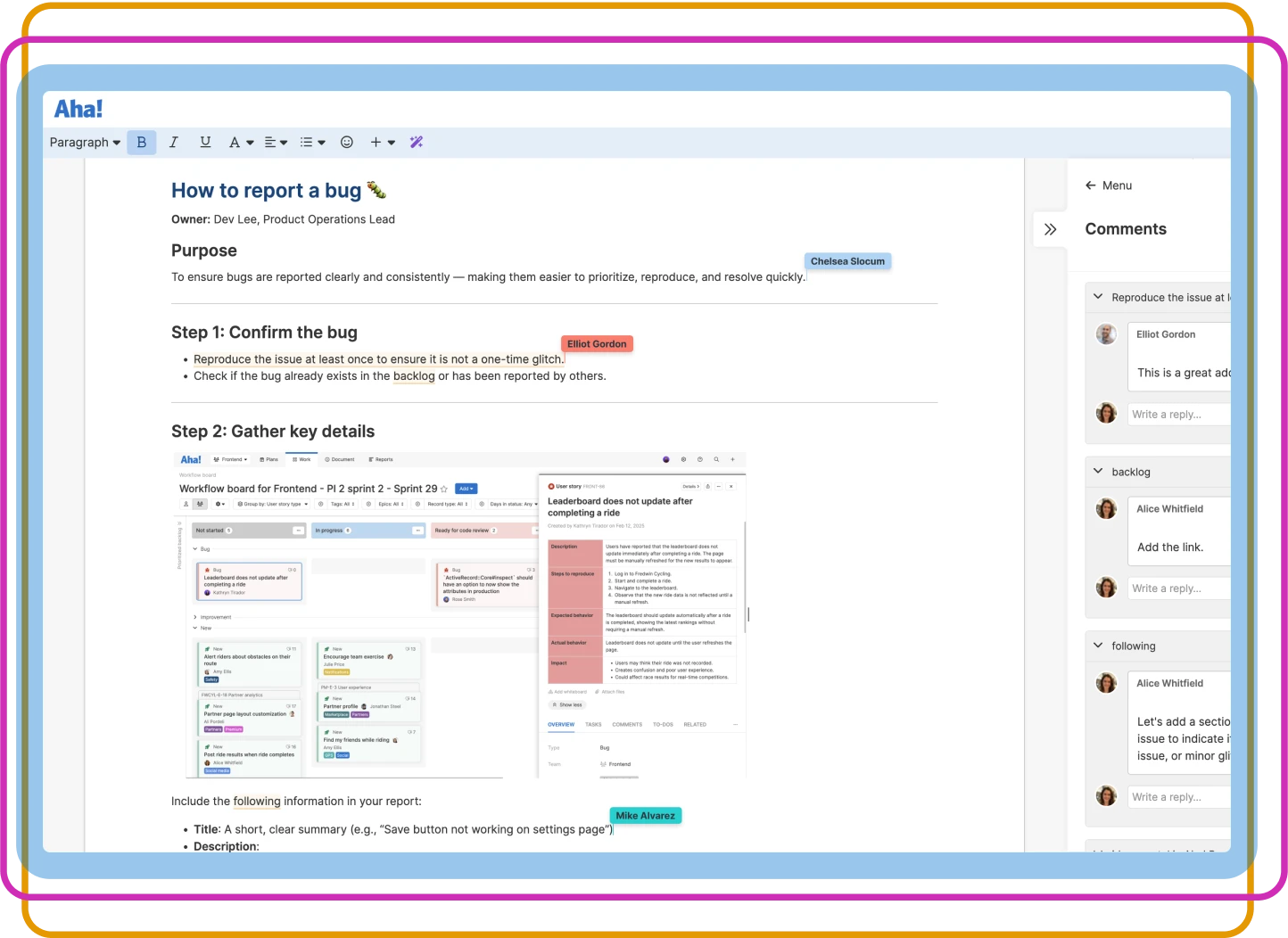 Gather input internally