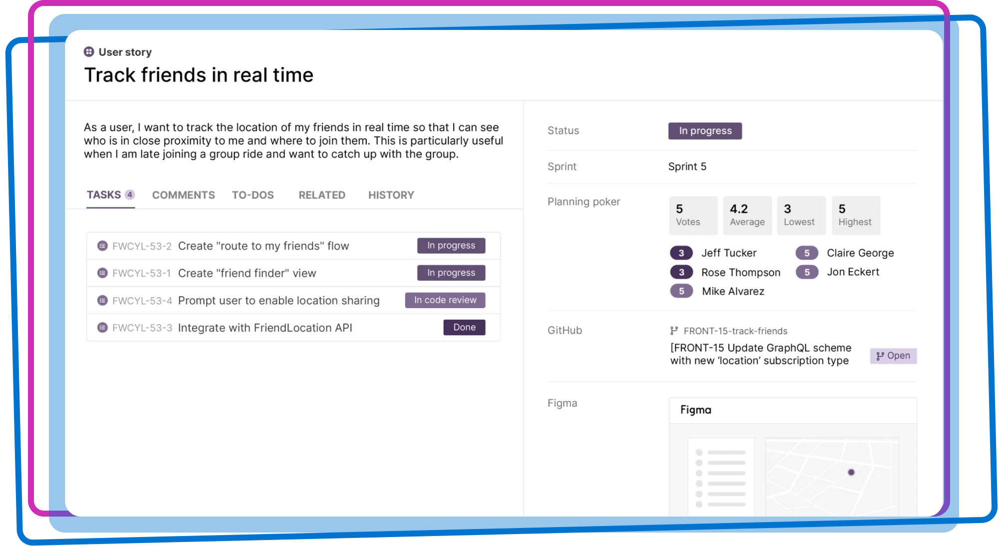 An image of user story details in Aha! agile development software so you can choose your agile methodology and get going fast