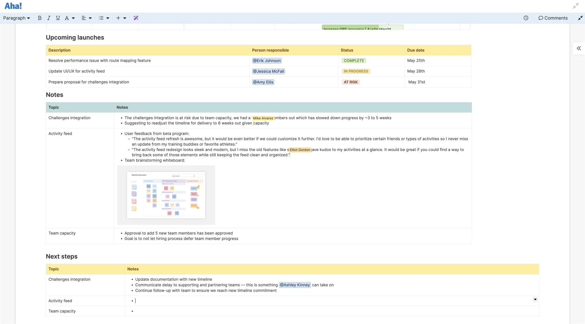 Knowledge - Meetings - Guide the conversation