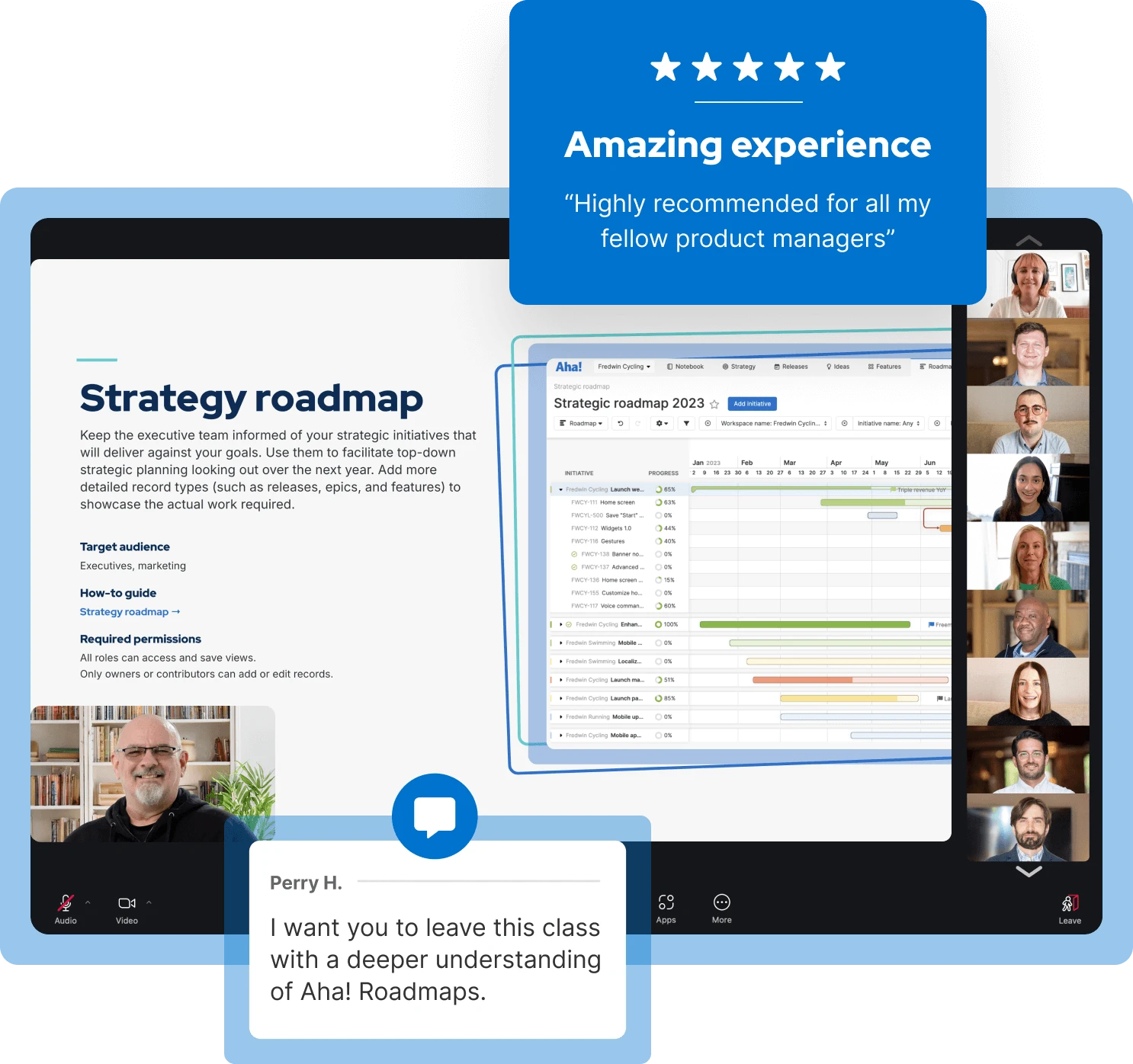 Aha! Academy hero image