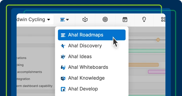 Aha! product launches example