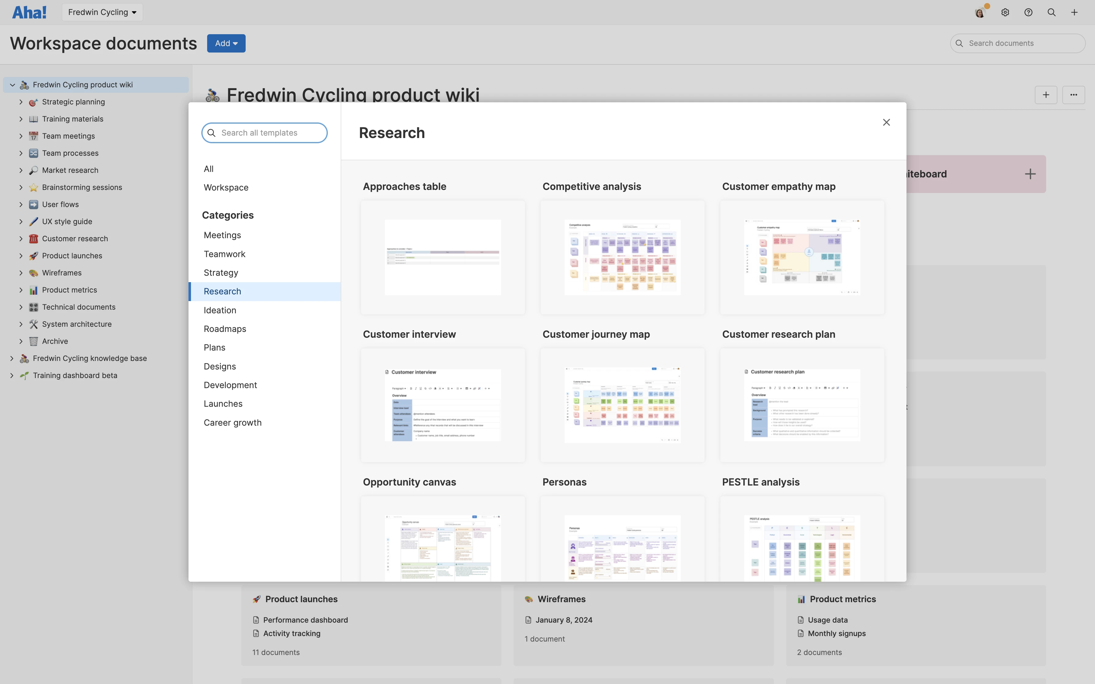 Knowledge - Internal Wiki - Standardize with templates