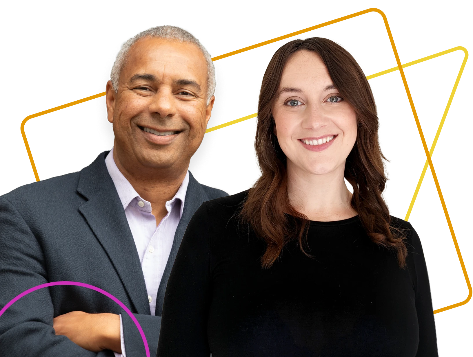 Experts block - Mark and Sarah