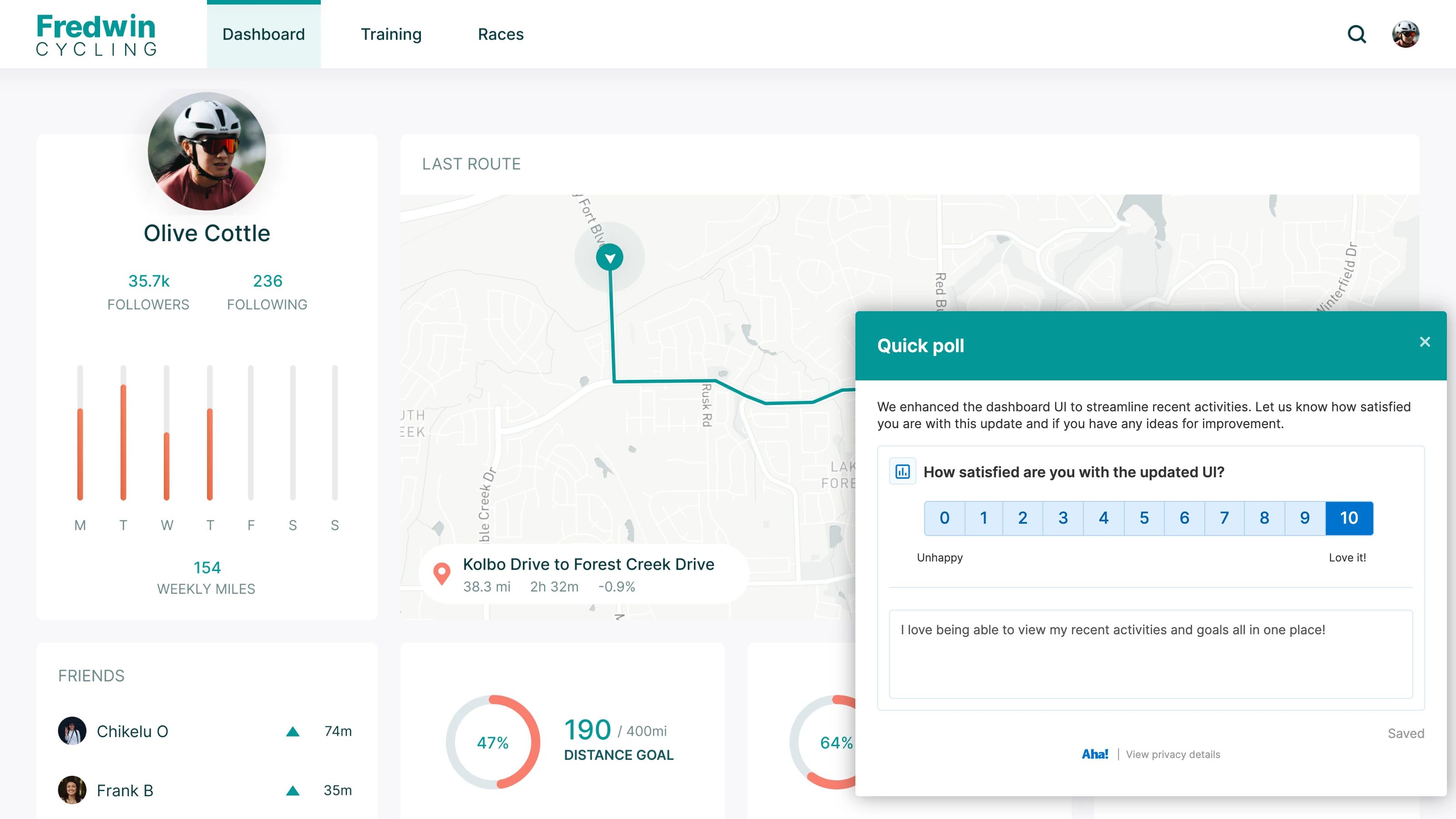 Launch feedback polls
