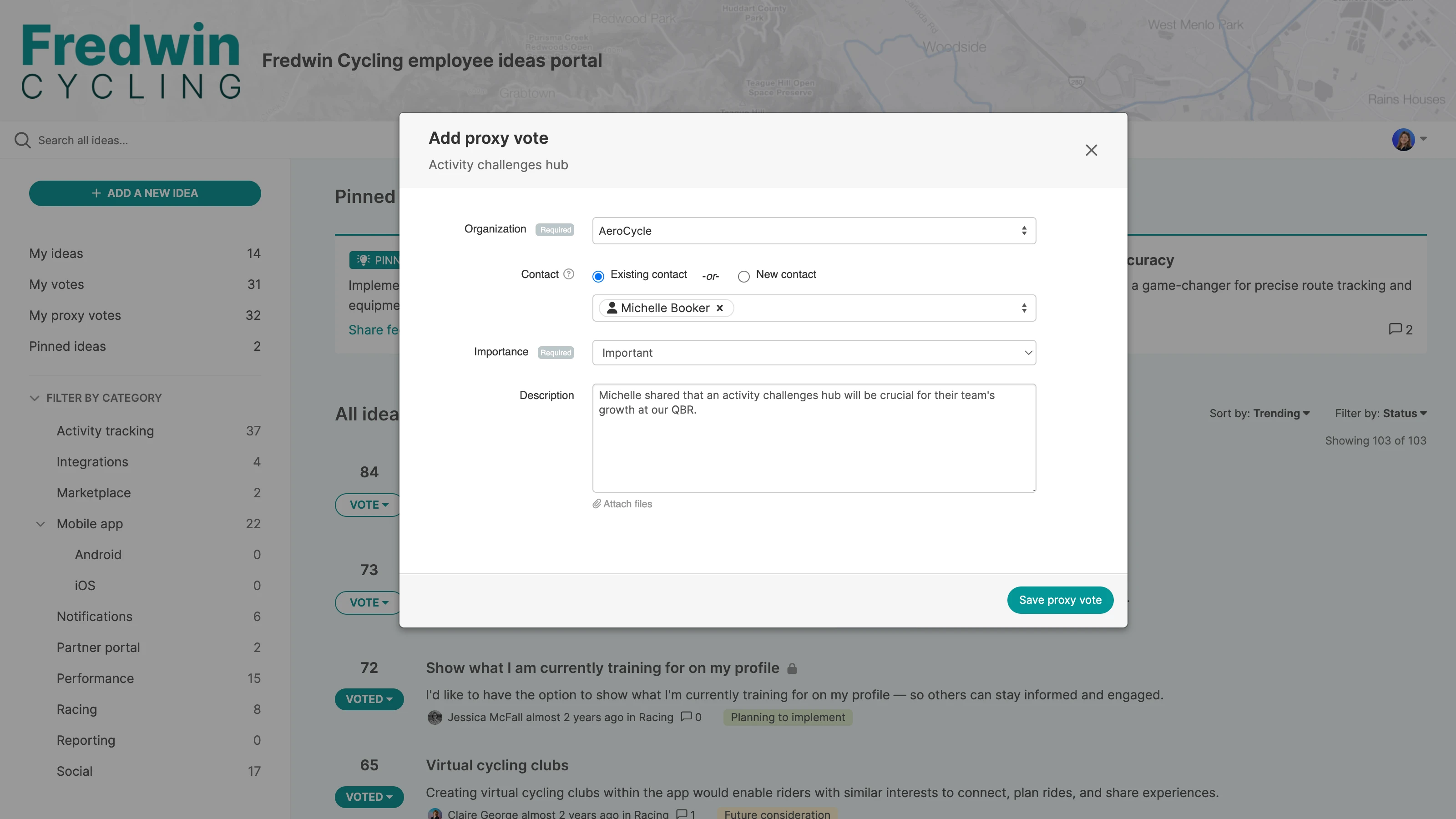 Gather colleague ideas