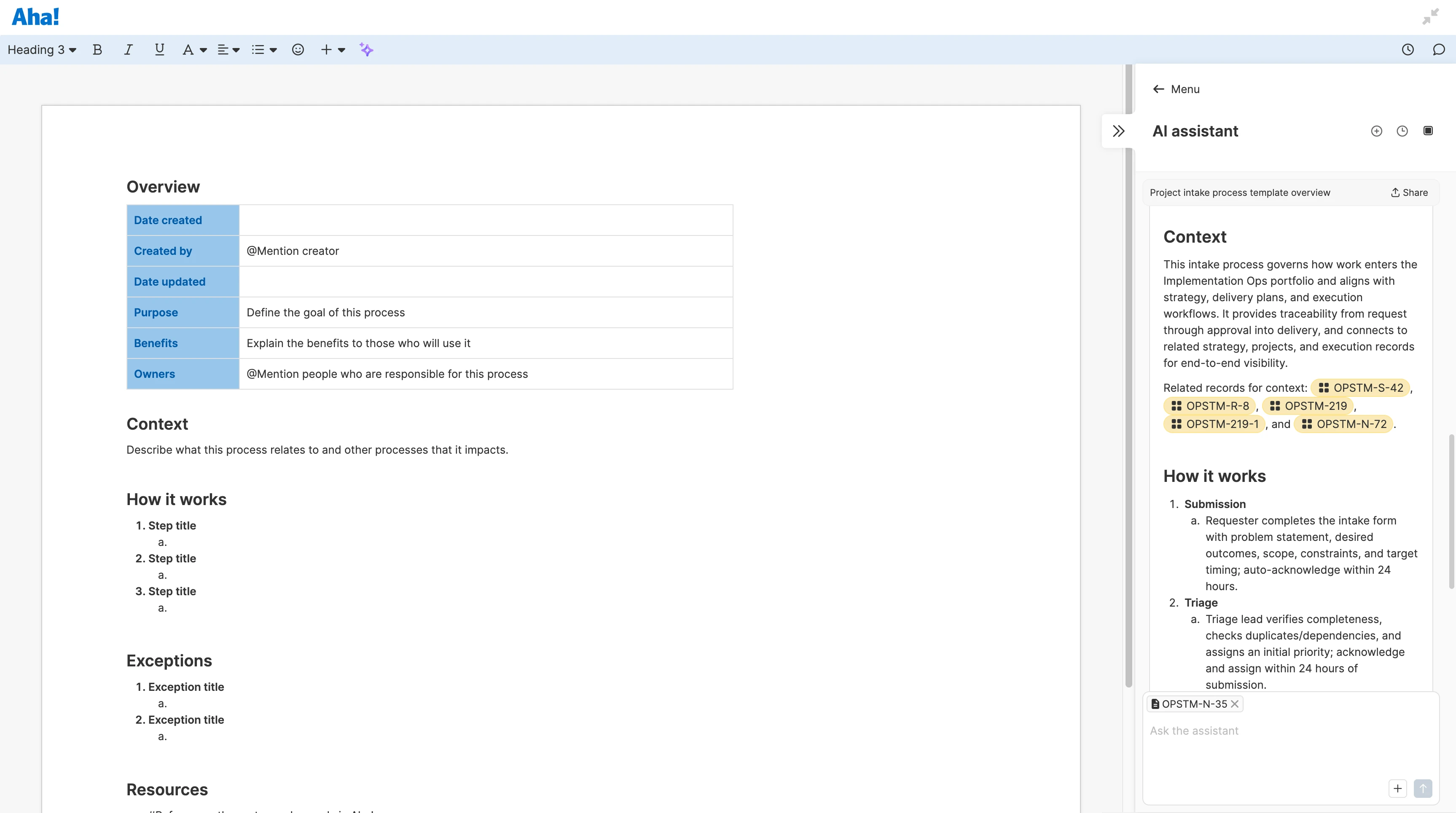 Teamwork - Documents - Create high-quality content