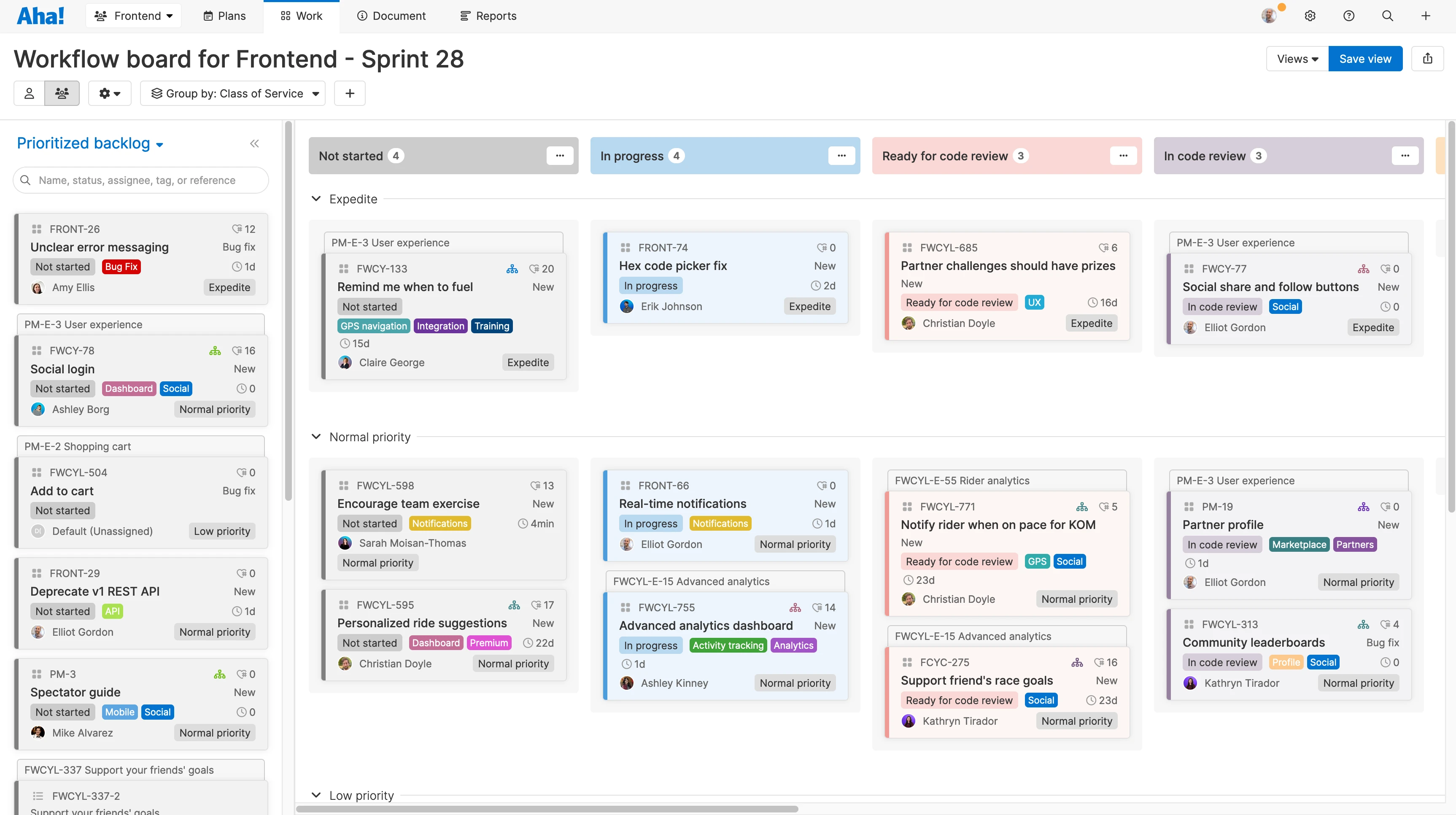 Develop / Workflows - Customize your workflow board