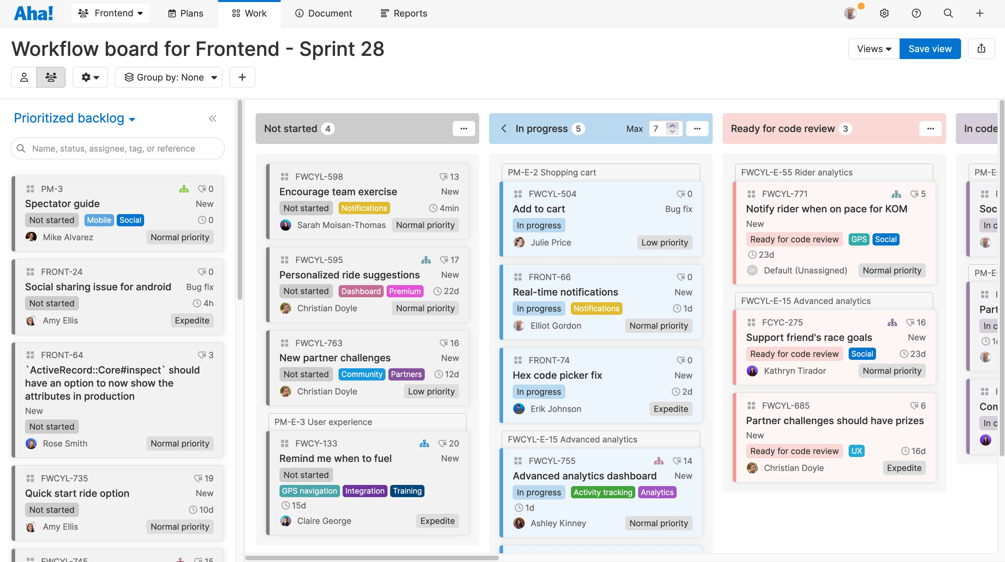 Develop / Workflows - Keep delivery flowing